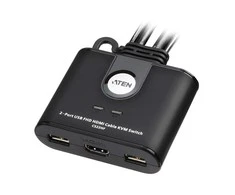 Aten | 2 prievadų USB FHD HDMI kabelis KVM jungiklis | CS22HF