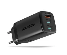 AXAGON GaN sieninis įkroviklis 3x prievadas (USB-A + 2x USB-C), 65W | ACU-DPQ65