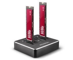 AXAGON | USB-C 3.2 Gen2 – 2x NVMe CLONE DUAL SDD doko stotis | ADSA-M2C