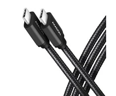 Axagon Data and Charging USB 3.2 Gen 1 kabelio ilgis 1 m. PD 60W, 3A. Juodas pynė.