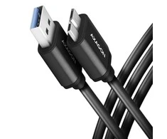 AXAGON | Data and charging cable, 1 m | BUMM3-AM10AB | USB Type A to USB Type Micro-B