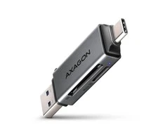 Axagon CRE-DAC išorinis, C tipo + A tipo 2 lizdų SD / Micro SD