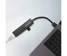 AXAGON SuperSpeed USB-A šakotuvas ir Gigabit LAN | HMA-GL3A