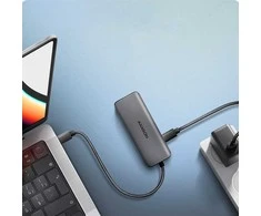 AXAGON HMC-5H8K USB 5Gbps šakotuvas, 2x USB-A, USB-C, HDMI 8k/30Hz, PD 100W,