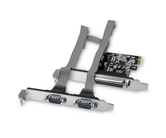 AXAGON PCI-Express kortelė su viena lygiagrečia ir dviem nuosekliosiomis jungtys 250 kbps | PCEA-PSN