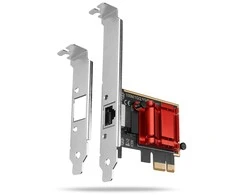 Axagon PCI-Express tinklo plokštė su 2,5 Gbit/s perdavimo sparta ir PXE palaikymu.