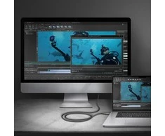 AXAGON | Aktyvus keitiklis | USB-C į HDMI | 1,8 m