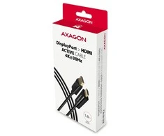 AXAGON | Aktyvus kabelis | DisplayPort prie HDMI | 1,8 m