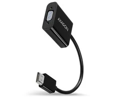 AXAGON RVH-VGAN, HDMI -> VGA mažinimas / adapteriai, FullHD, garso išvestis