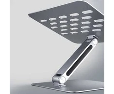 Axagon STND-LQ ALUMINIUM HQ stovas 10" - 16" nešiojamiesiems kompiuteriams, reguliuojamas aukštis ir kampas