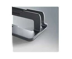 AXAGON STND-VG Vertical Nešiojamas kompiuteris Stand, adjustable width, aliuminio – pilkas