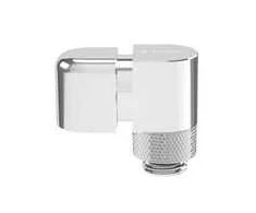 Barrow 360 Degree G1/4 Inch Adapteris, 21mm Offset – sidabrinis