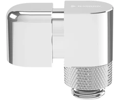Barrow 360 Degree G1/4 Inch Adapteris, 21mm Offset – sidabrinis