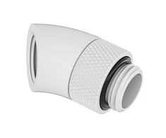 Barrow Adapteris 45 Degree G1/4 Inch Male to G1/4 Inch Female – Rotatable, Baltas