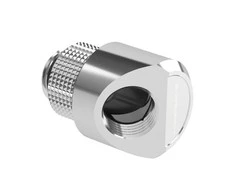 Barrow Adapteris 45 degree G1/4 inch female to G1/4 inch male – swivel, sidabrinis