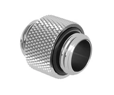 Barrow Karučio adapteris tiesus G1/4 colio vidinis sriegis į G1/4 colio vidinį sriegį, 10 mm sidabrinis