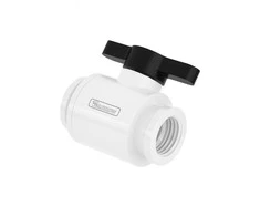 Barrow Ball Valve (10mm) G1/4 Inch Ball Valve, Baltas – Juodas