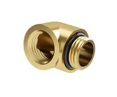 Barrow Dazzle Adapteris 90 Degree G1/4 Inch Male to G1/4 Inch Female – Gold