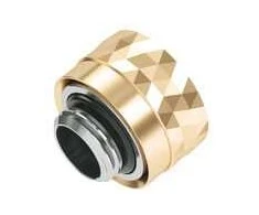 Barrow Dazzle Hardtube Fitting 14mm, G1/4-inch connection – auksinis