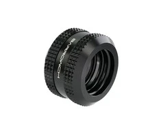 Barrow Hardtube Fitting 12mm, G1/4 inch connection – juodas