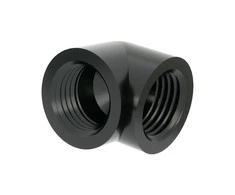 Barrow Adapteris 90 Degree G1/4 Inch Female to G1/4 Inch Female – Juodas