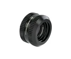 Barrow Hardtube Fitting 16mm, G1/4 inch connection – juodas