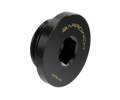 Barrow sealing plug G1/4 inch female thread – juodas