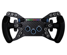 Base Performance Simulators FW1 Formula Wheel Simracing Steering Wheel, RGB – juodas/carbon