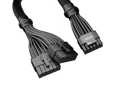 LISTAN BE QUIET 12VHPWR PCIe adapterio kabelis
