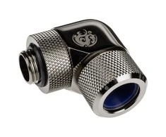 Bitspower Advanced Multi-Link Adapteris Connection 90 Degrees G1/4 Inch Female Thread to 14mm Outer Diameter Hardtube – Rotatable.