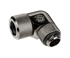 Bitspower Advanced Multi-Link Adapteris Connection 90 Degrees G1/4 Inch AG to 12mm OD Hardtube – Rotatable.