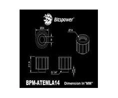 Bitspower Artemis Advanced Multi-Link – 14mm Outer Diameter, Arctic Baltas