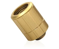 Bitspower Artemis Anschluss gerade G1/4 col. AG auf 16/10mm, drehbar - Stardust Gold