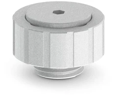 Bitspower Artemis manual air vent G1/4 inch male thread – Sandblast Sidabrinis