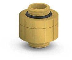 Bitspower Artemis Rotary Extender – Stardust Gold