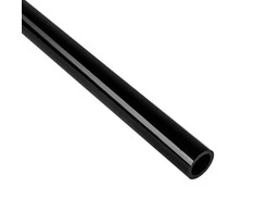 Bitspower Crystal Link Tube 16/12mm – 1000mm, juodas