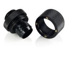 Bitspower G1/4 Compression Fitting CC4 Ultimate for ID 1/2 inch and OD 5/8 inch Tube – Matte Juodas