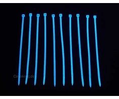 Bitspower kabelių surišimo rinkinys, 20 vnt., 120 mm – UV mėlynas