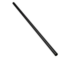 „Bitspower“ žalvarinis kietas vamzdelis be nuožulnos, 14 mm išorinis skersmuo, 500 mm - anglies pluošto juodas
