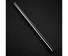 Bitspower None Chamfer Brass Hard Tubing 12mm AD, 500mm – juodas sparkle