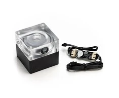 Bitspower P5D PWM siurblys V1, ARGB – skaidrus