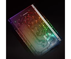 „Bitspower Sedna O11DS“ platinamoji plokštė, skirta „LIAN LI O11 Dynamic Mini“, ARGB · skaidrus