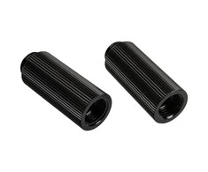 Bitspower Touchaqua Adapteris straight G1/4 inch female to G1/4 inch male – 2 pack, 40mm, juodas