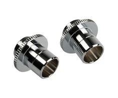 Bitspower Touchaqua Link Adapteris Male G1/4 Inch AG to Link Tube Adjustable 16-22mm – 2 vnt., sidabrinis