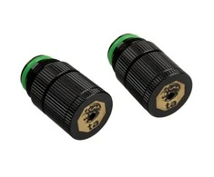 Bitspower Touchaqua Vanduo Outlet G1/4 Inch Female Thread – 2 vnt., Juodas