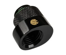Bitspower X-Cross Adapteris G1/4 inch male to G1/4 inch female – 5mm offset, juodas matte