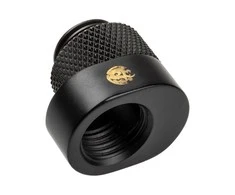Bitspower X-Cross Extension Offset – carbon juodas