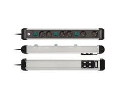Brennenstuhl maitinimo juosta Premium Alu-Line - perjungiama