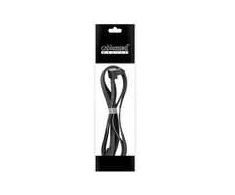 CableMod Basics Universelles 12V-2×6-Cable, 90° Connector, 16-Pin to 16-Pin – juodos spalvos, 60 cm, var. B