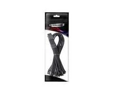 „CableMod C-Series Pro ModMesh 12V-2®“ 6 kontaktų kabelis, su apvalkalu, 16 kontaktų į 3 x 8 kontaktų, skirtas „Corsair Type 4“ ir „3“ maitinimo šaltiniams – juodos spalvos, 60 cm